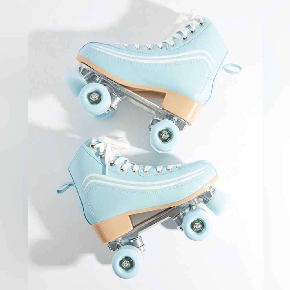 Blue Roller Skates